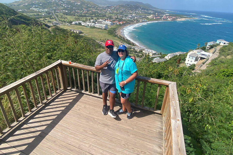 St. Kitts: Panoramic Full Island Tour with Lunch and Beach