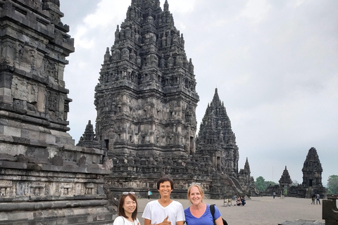 Yogyakarta: Dagstur till templen Borobudur och Prambanan