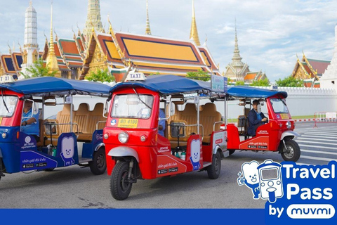 Rent private e-tuk tuk with driver in Bangkok Rent private e-tuk tuk with driver in Bangkok (4 hours)