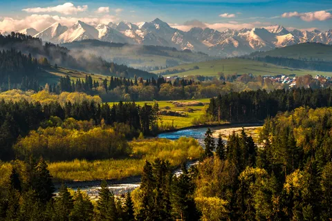 Gita di un giorno alle terme e a Zakopane con funivia