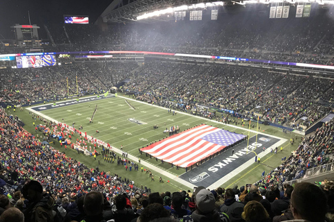 Seattle: Seattle Seahawks Football Game Ticket Sideline