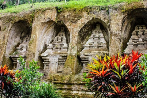 Ubud: Private Tour with Gunung Kawi Temple & Waterfall With Entry Tickets