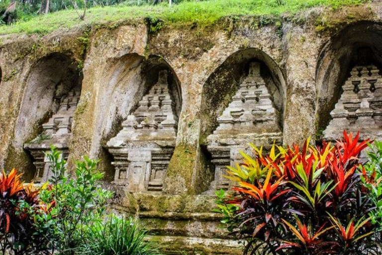 Ubud: Private Tour with Gunung Kawi Temple & Waterfall With Entry Tickets