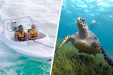 Cancun: Djungel Speedboat &amp; Snorkling Äventyr