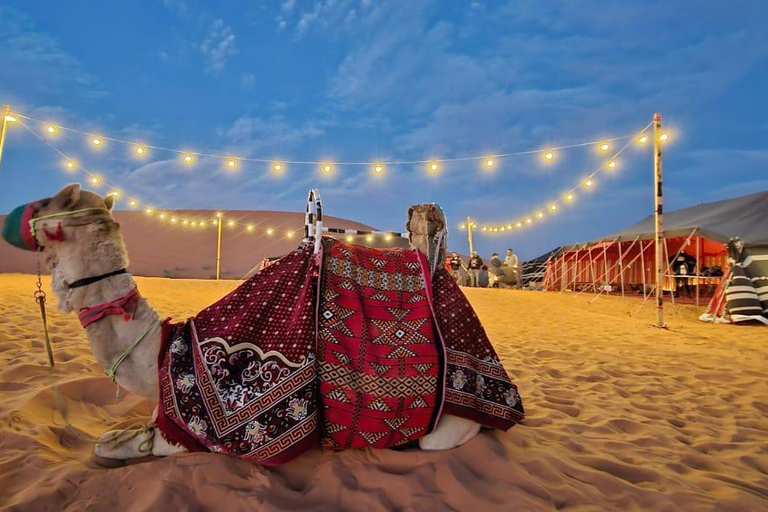 Riyadh Desert Safari Camel Ride Quad Bikes, and Dinner