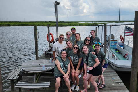 Boat Tour of Louisiana Bayous Near New Orleans
