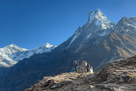 Desde Katmandú: Trekking de 10 días al Mardi Himal con alojamientoDesde Katmandú: Trekking de 10 días por Mardi Himal con alojamiento