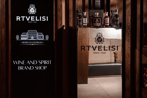 Tbilisi: Wine Tasting with Sommelier at Rtvelisi Brand Shop
