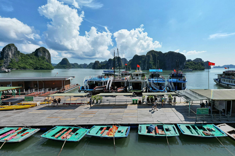 Depuis Hanoi : Croisière dans la baie d&#039;Halong avec déjeuner et transferts