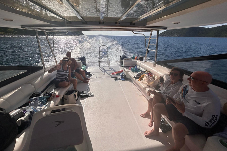 St. Thomas - St. John 7-Hour Private Catamaran Trip SV Hydra
