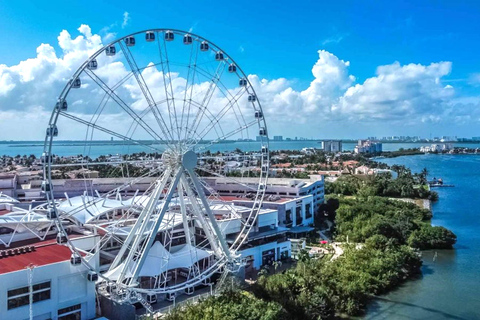 Cancun: Hop-on Hop-off Sightseeing Bus Tour and Attractions Cancun: Hop-on Hop-off City Tour and Sky Observation Wheel