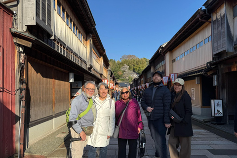 Kanazawa:Gold Leaf Experience, Geisha District & Matcha Tour