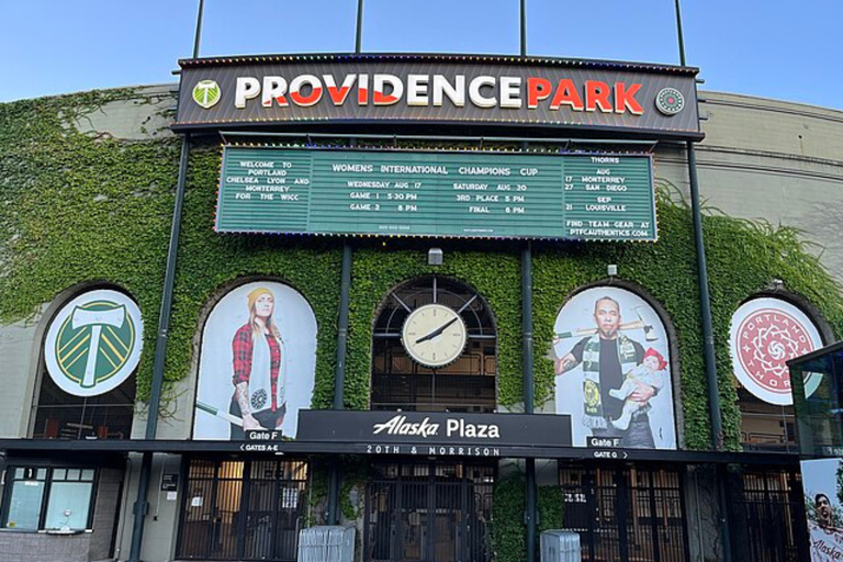 Portland Timbers Football Game at Providence Park Longside Lower - Central