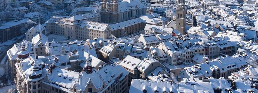 Depuis Bâle : Mont Säntis, Bibliothèque UNESCO de la vieille ville de Saint-Gall