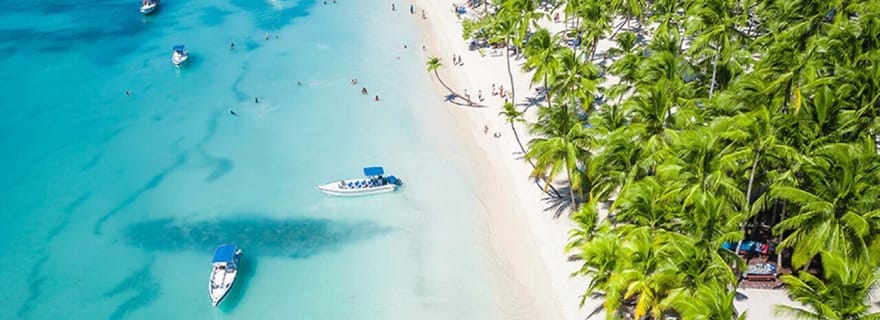 Boca Chica : visite d'une jounée de l'île de Saona avec déjeuner