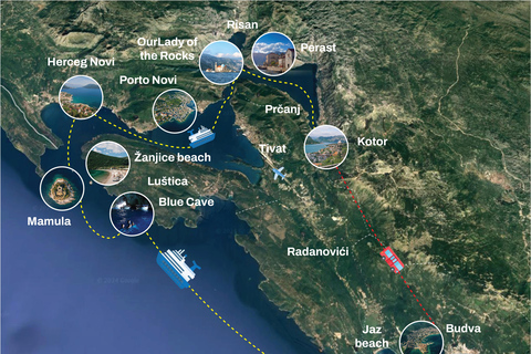 Budva: Kotor, Herceg Novi, Cave, and Lady of the Rocks Tour From Budva