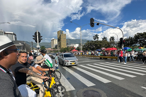 City Tour Express uma hora e meia de bicicleta elétrica em Medellín