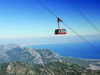Visite touristique de la vieille ville d'Antalya avec téléphérique et tour en bateau