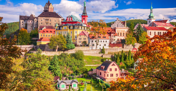From Prague: Excursion to Karlovy Vary and Loket (optional castle)
