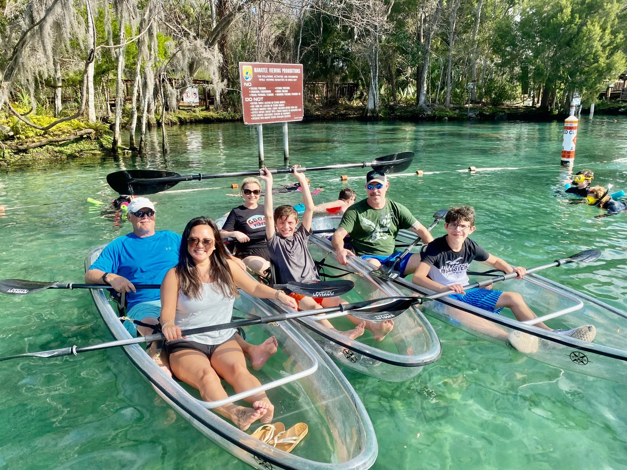 Crystal River: Seekühe & Quellen im durchsichtigen Kajak