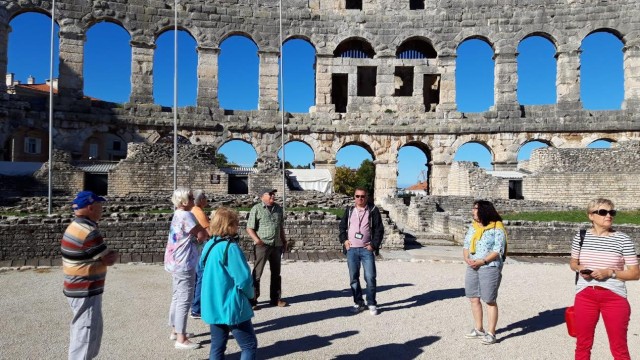 Visit Pula Historic Sites Private Walking Tour in Pula