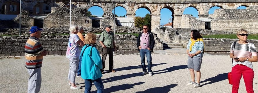 Pula : Visite à pied privée des sites historiques