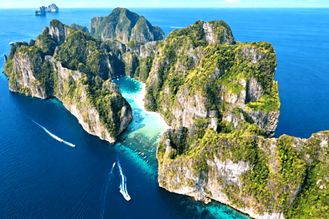 Phuket: Phi Phi, Maya Bay & Khai Island Speedboat Day Tour Speedboat Tour Including National Park Fee