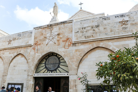 Jerusalem/Tel Aviv: Tur till Betlehem, Jeriko och JordanflodenFrån Jerusalem