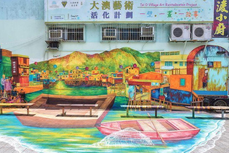 Hong Kong: Tai O Fishing Village Day Tour Lantau Island Tai O Day Tour with Cable Car (with snack)