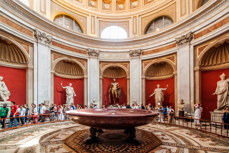 Roma: Tour dei Musei Vaticani, della Cappella Sistina e della Basilica di RomaTour privato in francese