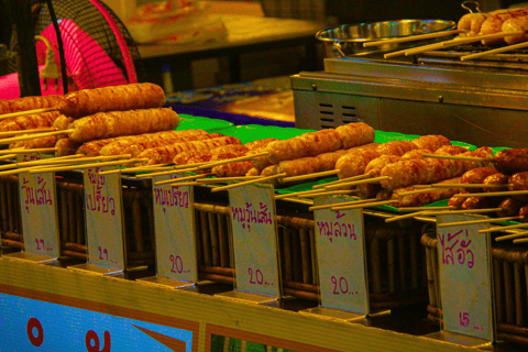 Chiang Mai Wat U Mong, Baan Kang Wat i jedzenie w wykonaniu Songtaew Trio