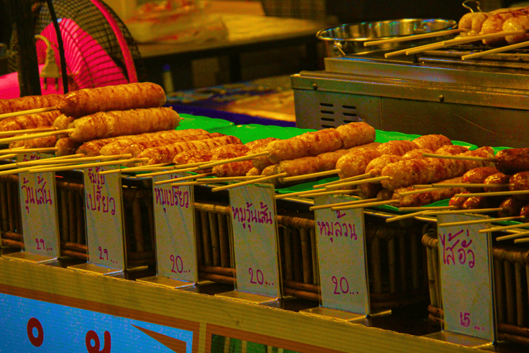 Chiang Mai Wat U Mong, Baan Kang Wat i jedzenie w wykonaniu Songtaew Trio