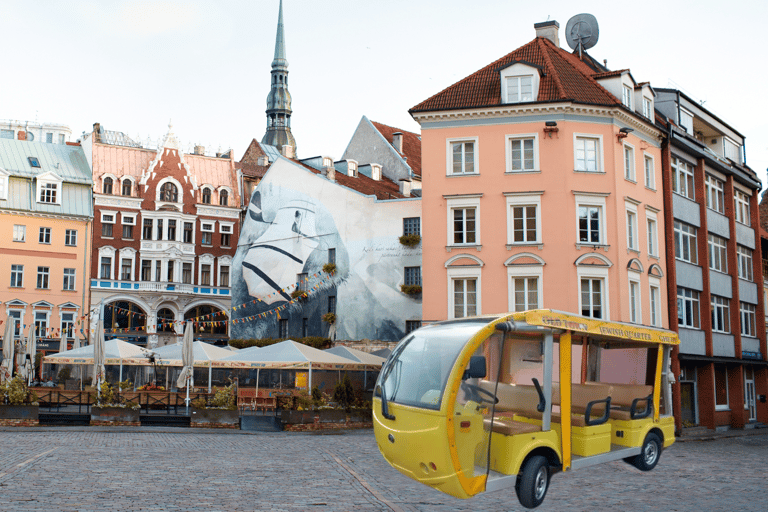 Riga: Tour turístico por el casco antiguo en Electrobús