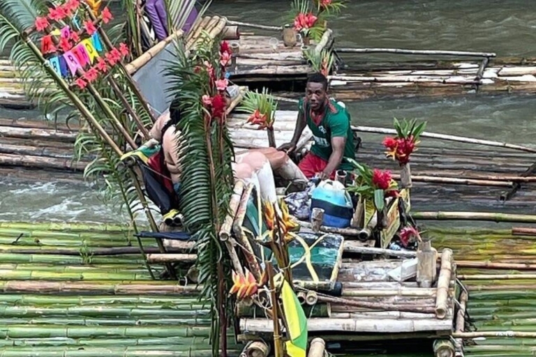 Montego Bay : Expérience de VTT et de rafting en bambou