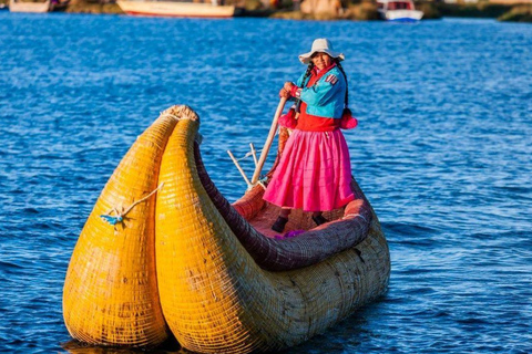 Vanuit Cusco: Uros en Taquile Tour | Puno hele dag