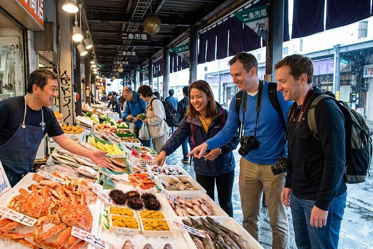 Sapporo: Guided Photo and Food Walking Tour