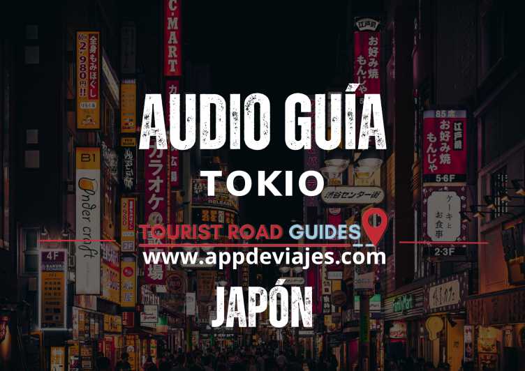 App Audioguide gjennom den japanske hovedstaden Tokyo