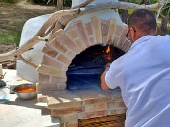 Sorso: pizza workshop in a villa with dinner
