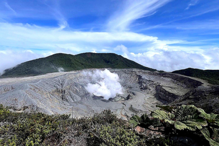 From San José: Poás Volcano, La Paz Waterfalls & Doka Tour