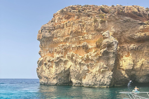Malta: Comino, Blue lagoon, Crystal Lagoon Private Boat Tour