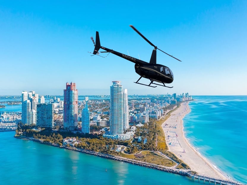 Miami: privát 60 perces helikopteres túra