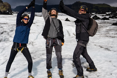 Sólheimajökull: Midnight Sun Glacier Walk with Guide