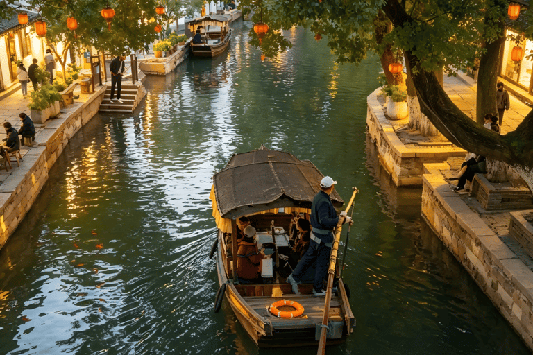 One Day at Shanghai Film Park and Zhujiajiao Water Town