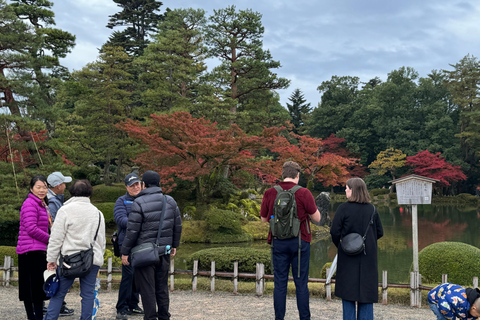 Kanazawa: Privat halvdagsutflykt - Trädgård, slott, Geisha