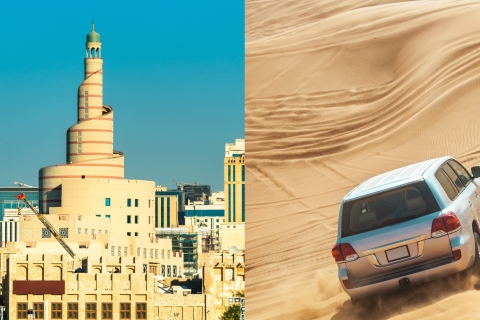 Przeglądaj Katar w 8-godzinnej wycieczce kombinowanej (pustynia i miasto).
