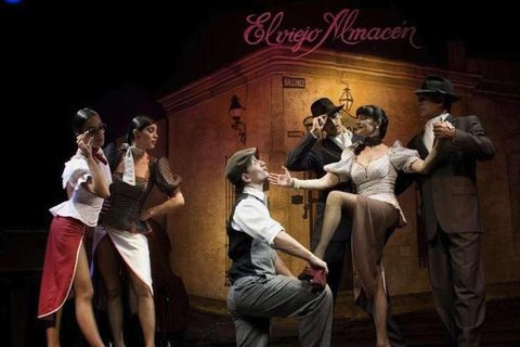 Spettacolo di tango Viejo Almacen Buenos Aires con cena facoltativaSpettacolo di tango + cena al Viejo Almacen