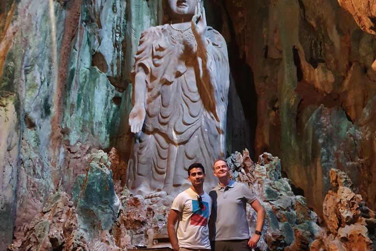 Montagnes de marbre et temple de Linh Ung (visite privée)