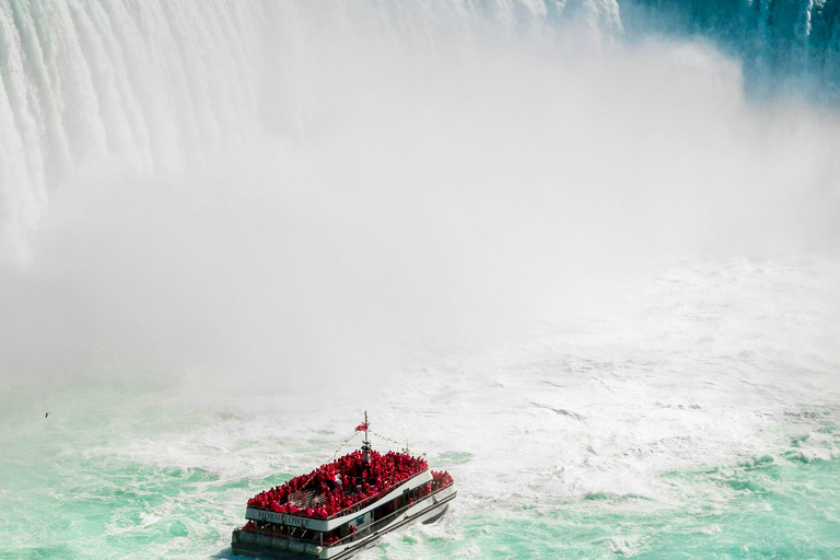 Toronto: Niagara Falls & Niagara-on-the-Lake Luxury Day Tour Toronto: Niagara Falls Day Tour with Hornblower Boat Cruise!