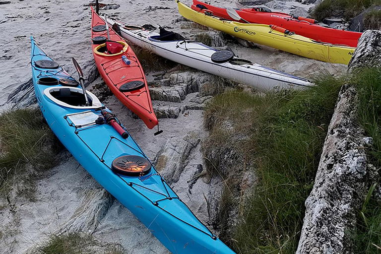 Da Tromsø: Tour in kayak in mare a Sommarøy con trasferimento