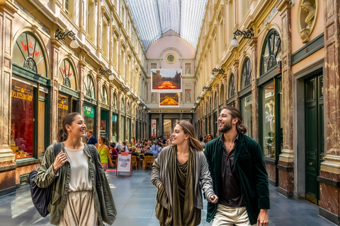 布鲁塞尔私人家庭之旅。亮点、品尝和博物馆布鲁塞尔：精华游、品尝美食和博物馆私人家庭游